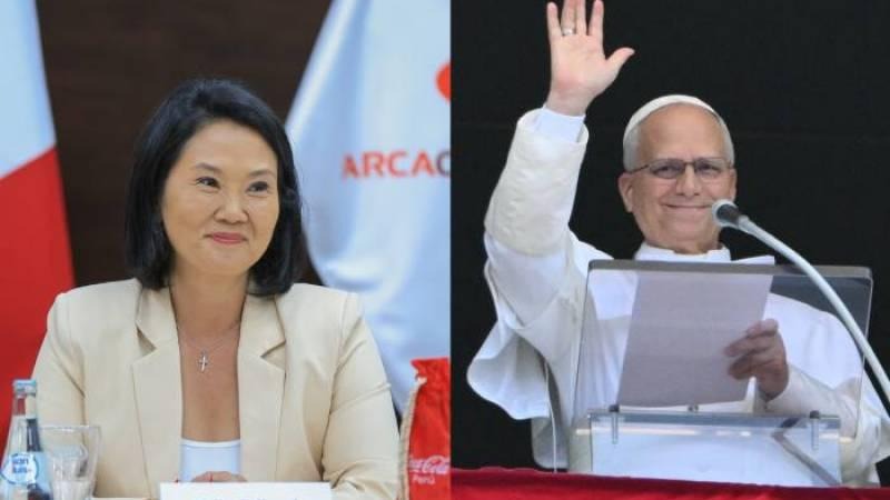 KEIKO FUJIMORI RECIBIRÁ AL PAPA LEÓN XIV EN PALACIO DE GOBIERNO DURANTE SU VISITA AL PERÚ
