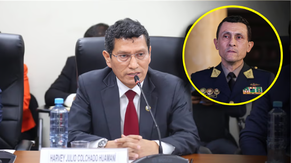 OSCAR COLCHADO RESPALDA A NUEVO JEFE DE LA PNP Y CUESTIONA GESTIÓN DE ARRIOLA POR AVANCE DE LA CRIMINALIDAD