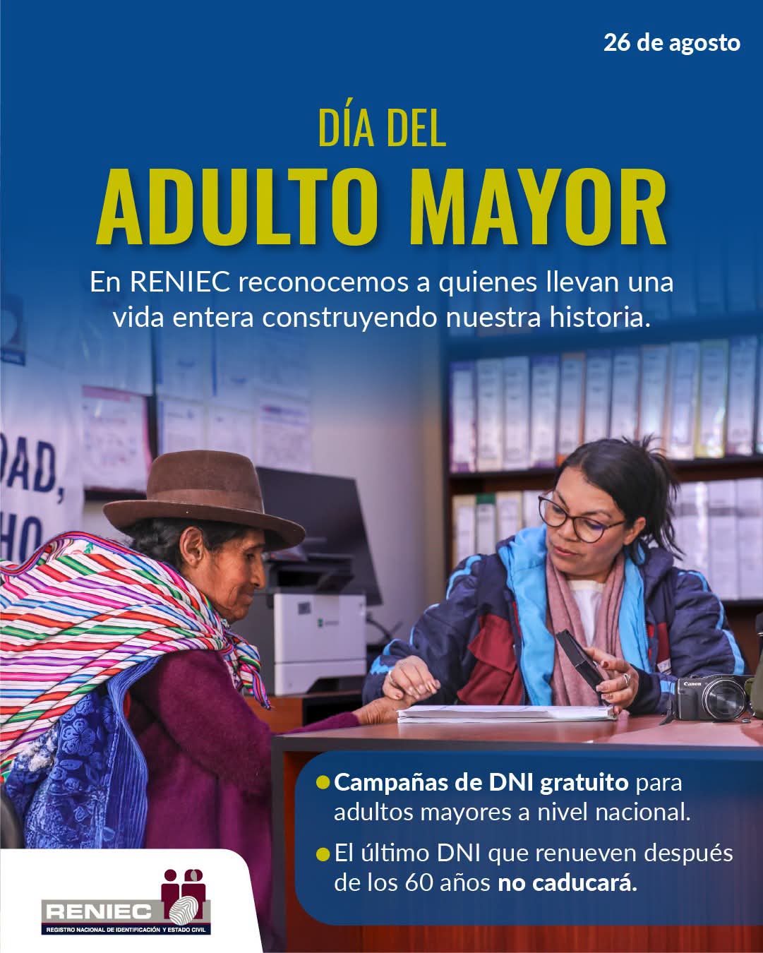 DÍA DEL ADULTO MAYOR: EL RETO NO ES SOLO RECONOCERLOS, SINO GARANTIZAR SUS DERECHOS