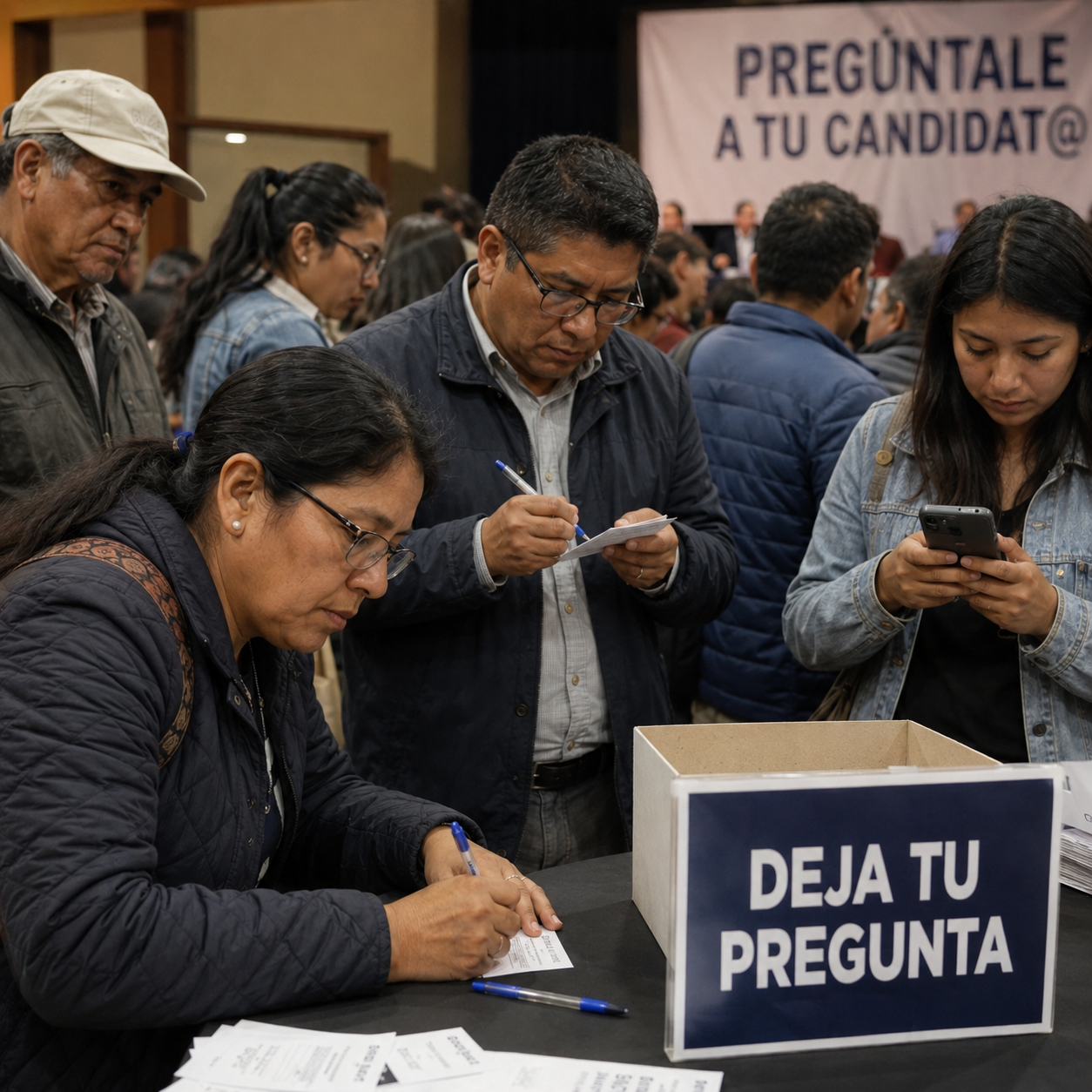 JNE ABRE PARTICIPACIÓN CIUDADANA PARA QUE ELECTORES PREGUNTEN A SUS CANDIDATOS